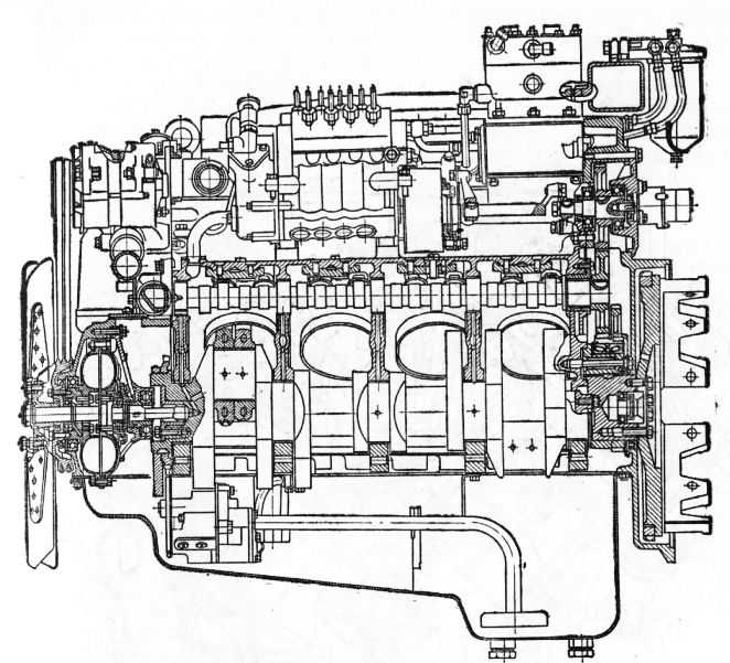 Система охлаждения двигателей камаз 740.11-240, 740.13-260, 740.14-300