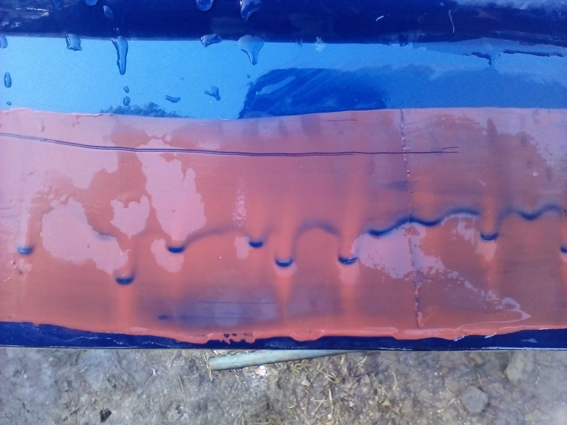 Технология удаления подтеков после покраски автомобиля