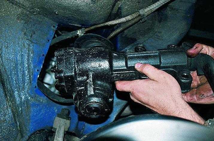 Ремонт газ 3110 (волга) : механизм рулевого управления с гидроусилителем