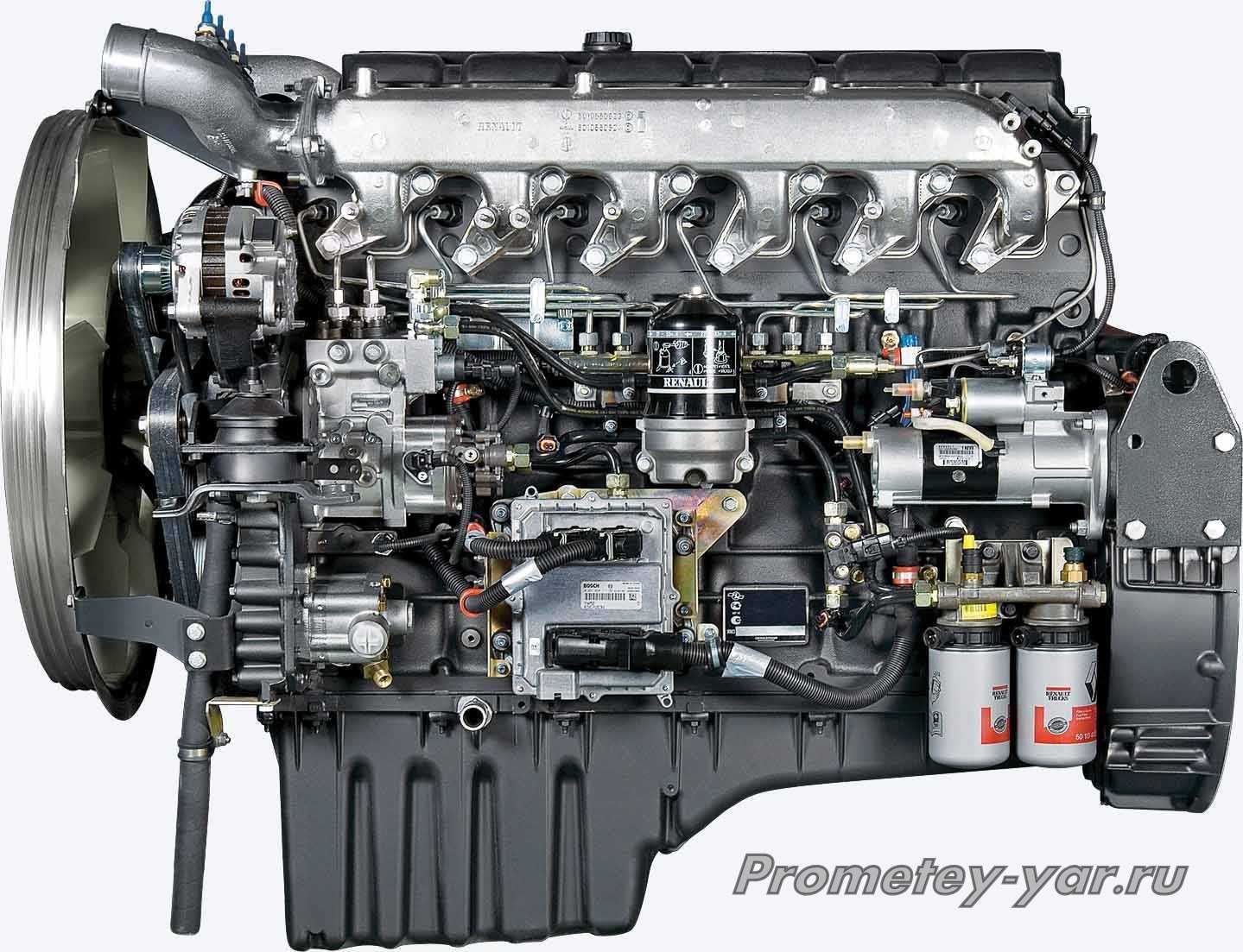 Основные параметры и характеристики двигателя ямз-6581.10