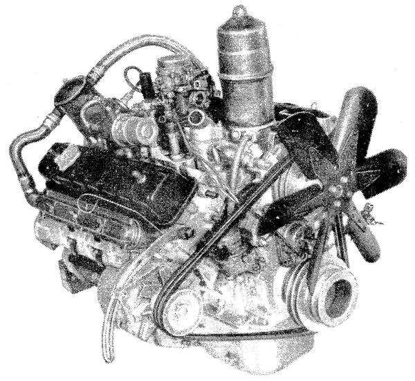Двигатель газ 53