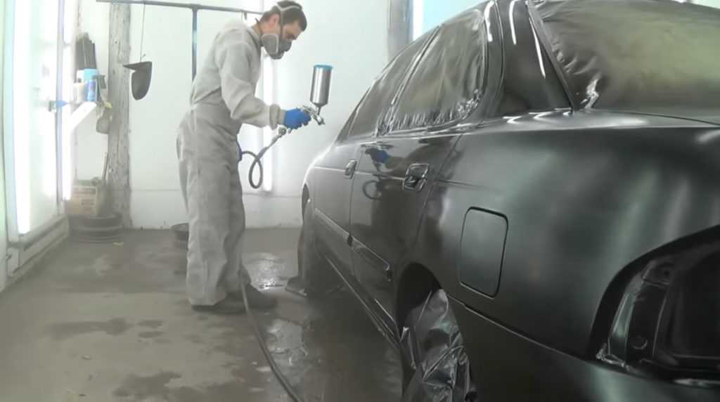 Покраска авто своими руками: 4 этапа технологии нанесения краски | dorpex.ru
