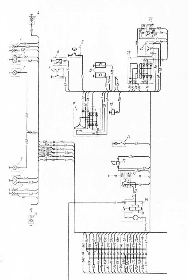 Схема электропроводки зил 5301: конструктивные особенности