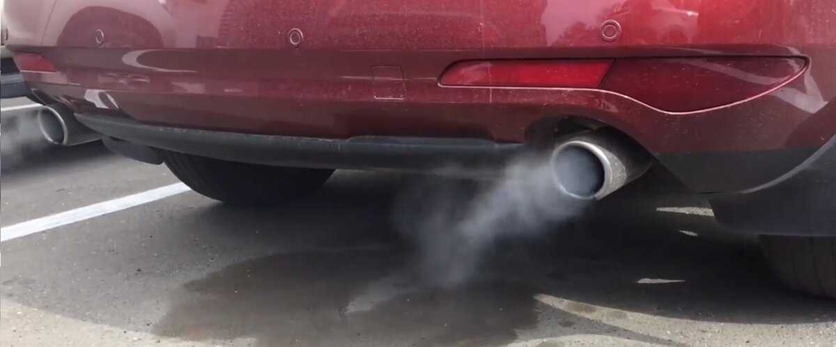 Сизый дым при перегазовке – автотоп