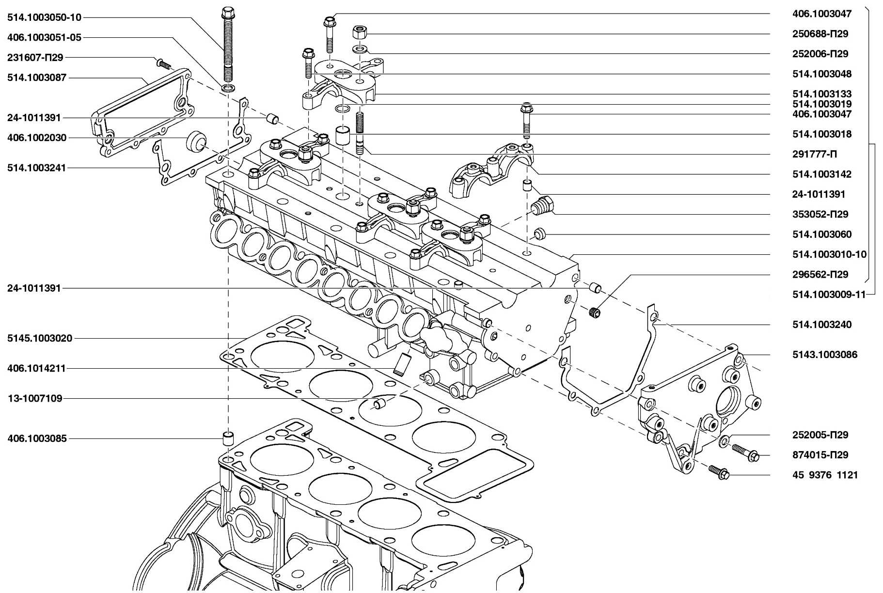 Схема топливной системы уаз буханка инжектор 409 двигатель