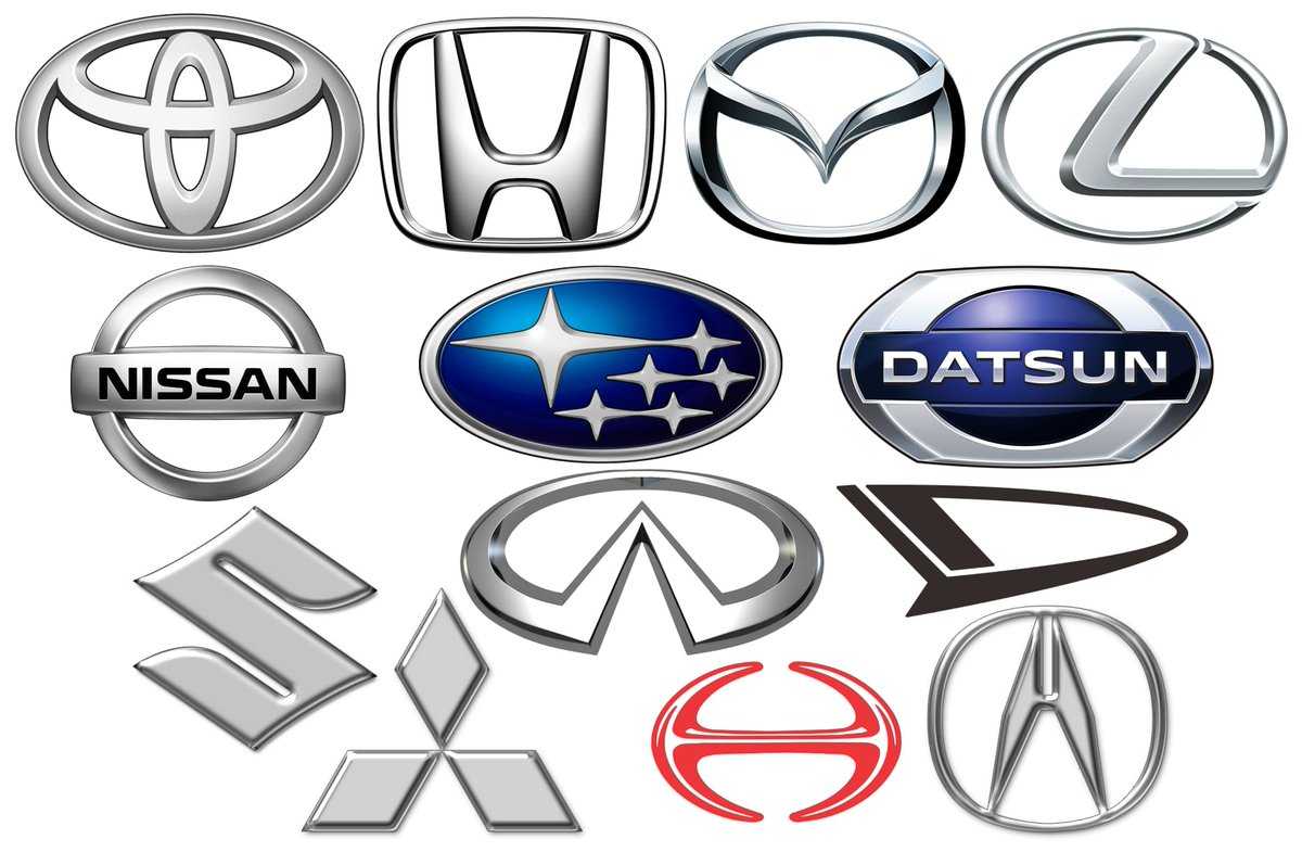 Все значки и эмблемы машин с названиями и фото логотипов
