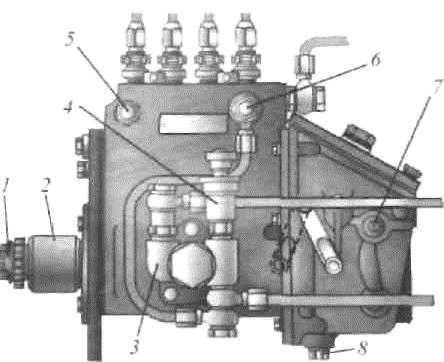 Схема топливной системы дизельного двигателя газ 3309