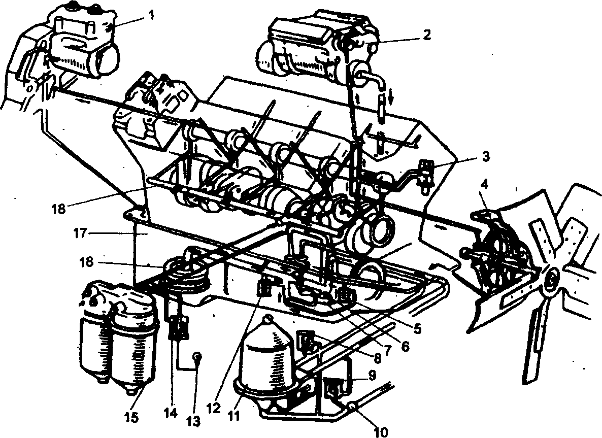 Двигатель камаз740       