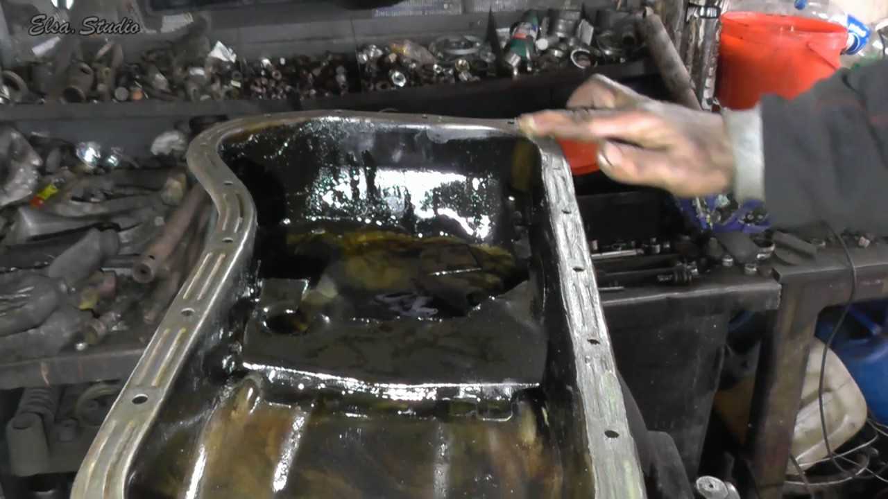 Снятие поддона двигателя на ваз 2107 и замена прокладки