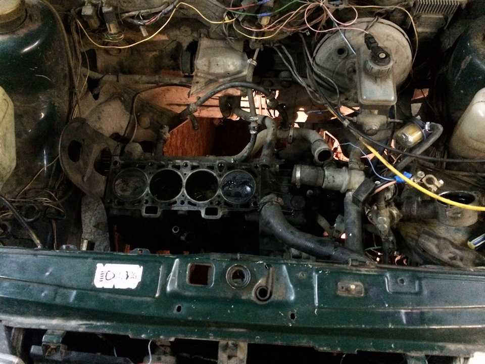 Как снять и установить двигатель ваз-2109: с коробкой или без