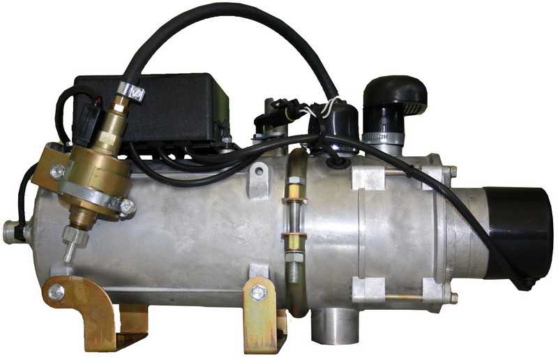 Схема работы предпускового подогревателя двигателя
