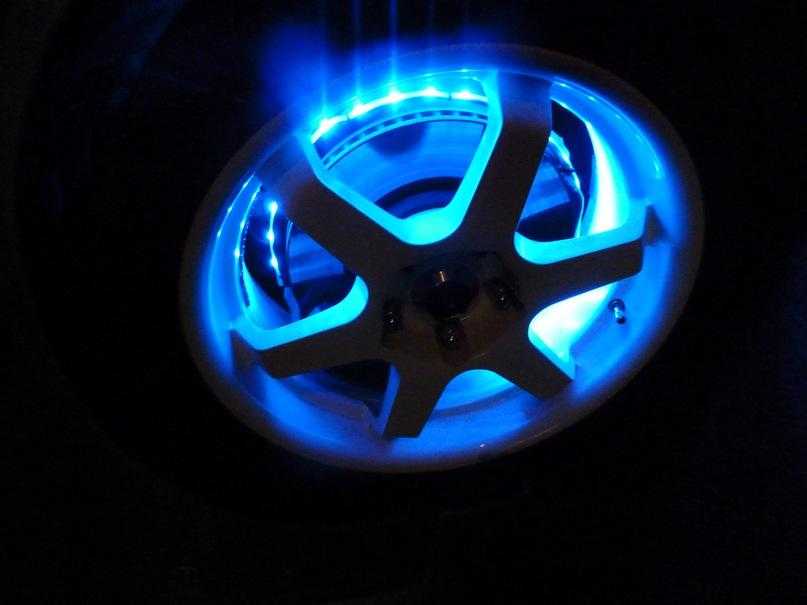 Тюнинг колёсных дисков: разварка и подсветка своими руками